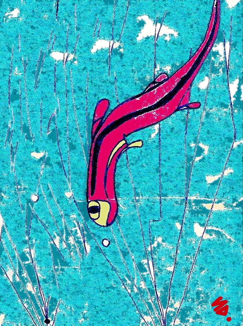 Ilustración de Diving Down