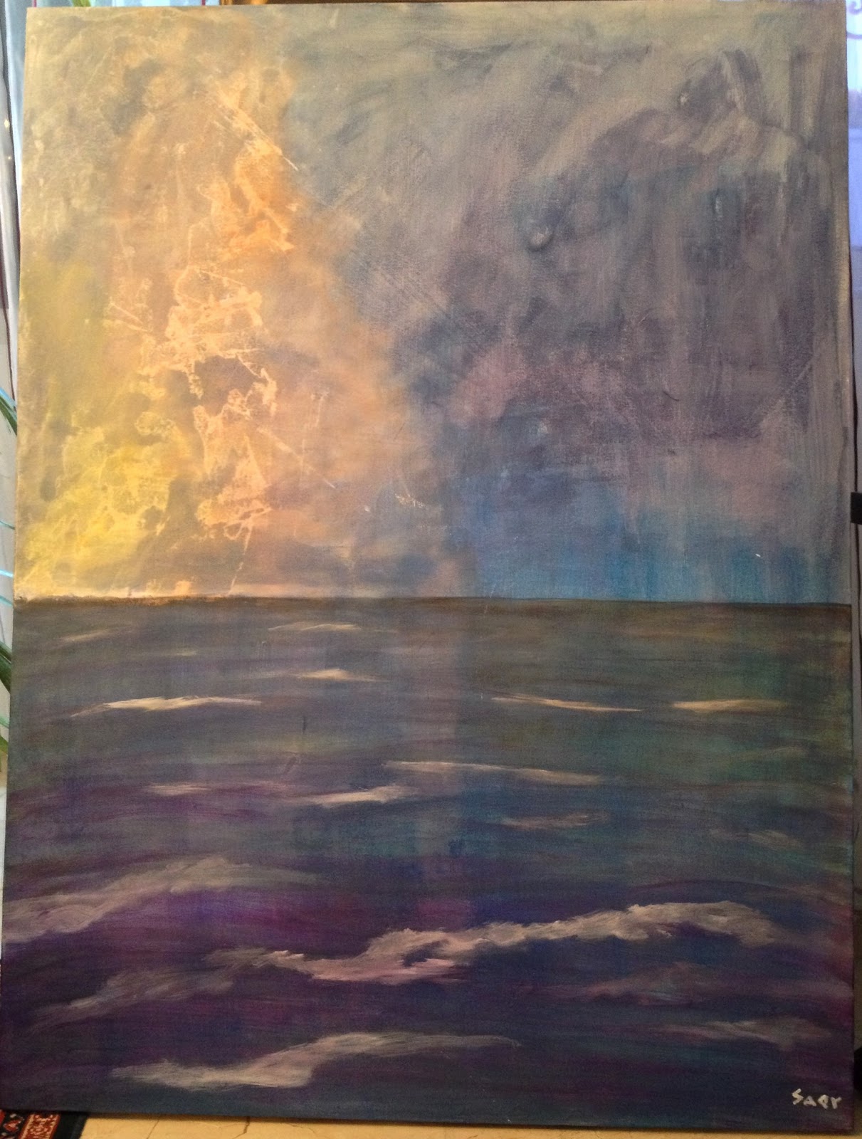 Ilustración de Foamie sunset