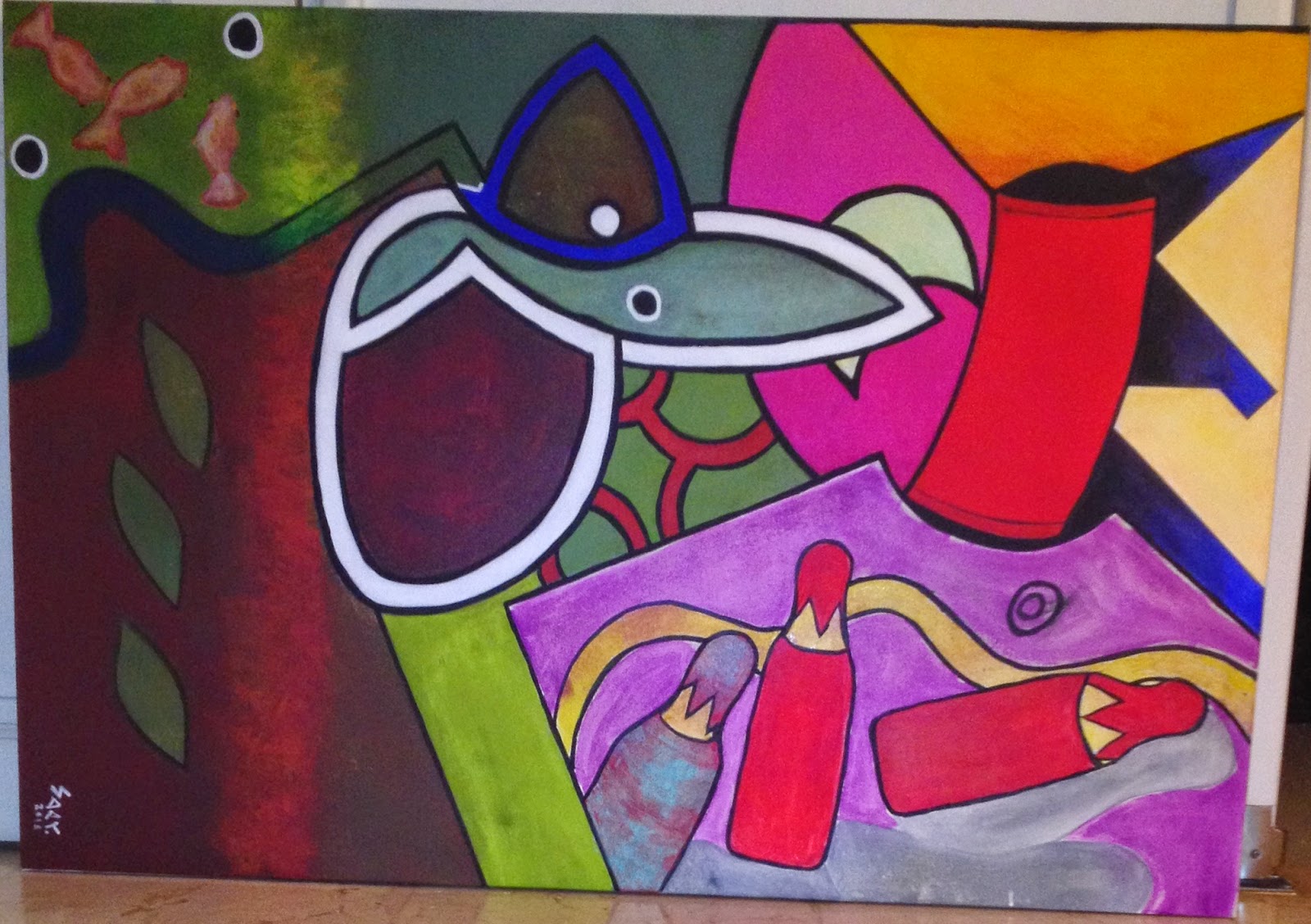 Ilustración de Bocanada