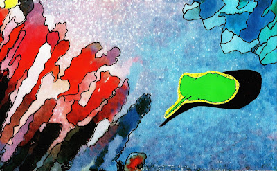 Ilustración de La Manta Raya Solitaria