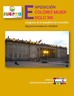 Ilustración de Colores mujer siglo XXI - Mayo 2019 - Congreso de la República - Bogotá