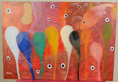 Ilustración de la ojeria del mar dorado