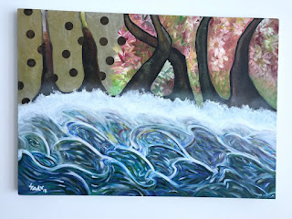 Ilustración de EXPOCISIÓN: HUELLAS ECOLÓGICAS OCEANOS - Lima, Peru - Julio 2019