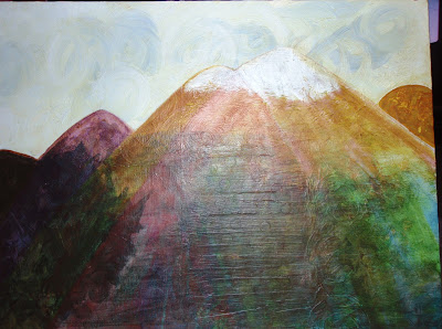 Ilustración de Piensa que de nieves cumbreras es el agua que bebes